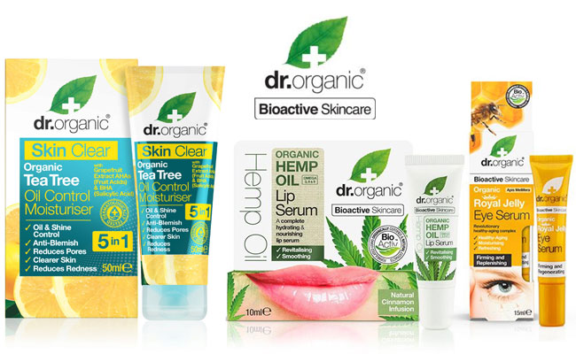 dr. organic bioactive skincare